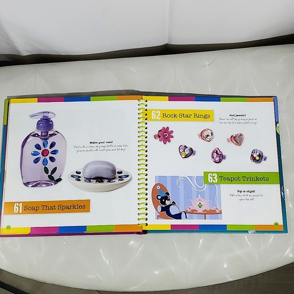 "101 Things to Make and Do with Jewels" - Silver Dolphin Books (Craft Idea Book) - Picture 7 of 10